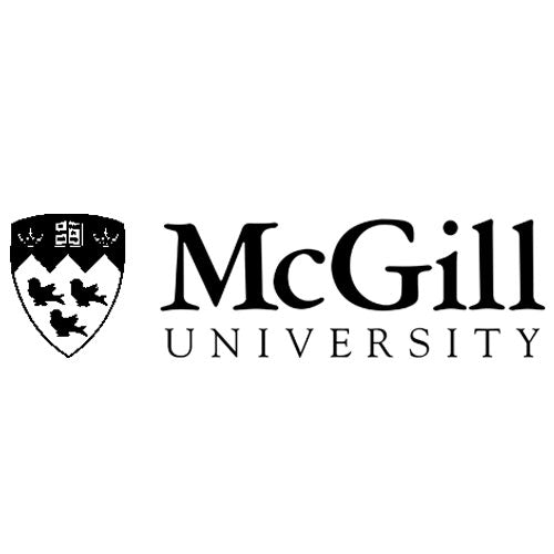 Mcgill University logo - black