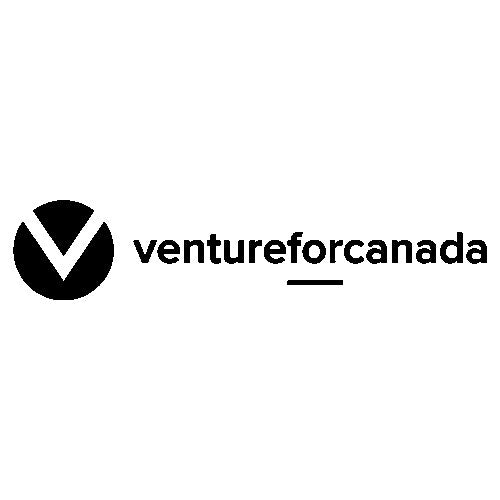 Venture For Canada logo - black